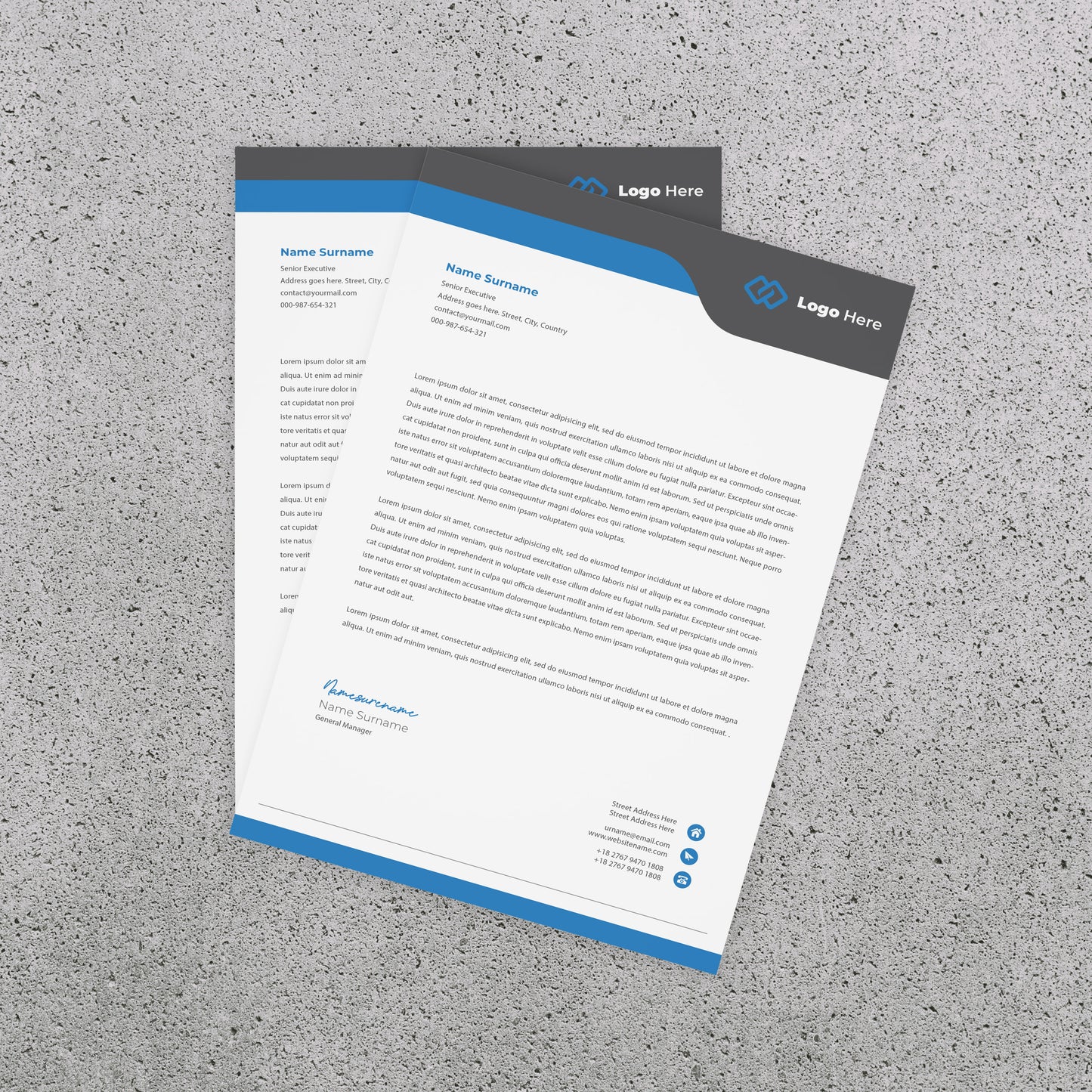 Letterhead Printing